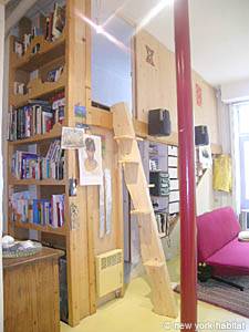 Paris T4 - Loft logement location appartement - s&eacute;jour (PA-2472) photo 6 sur 6