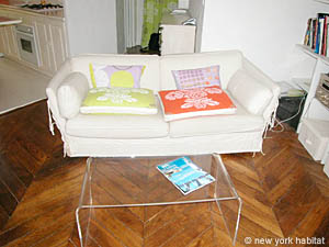Paris 1 Bedroom accommodation - living room (PA-2517) photo 3 of 9