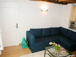 Paris T2 logements location appartements - s&eacute;jour (PA-2535) photo 3 de 7