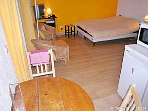 Paris Studio/T1 logements location appartements - s&eacute;jour (PA-2540) photo 4 de 7
