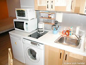 Paris Studio/T1 logements location appartements - cuisine (PA-2540) photo 2 de 2