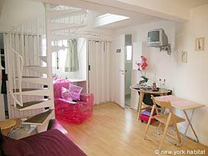 Parigi 2 Camere - Triplex appartamento - soggiorno (PA-2545) photo 5 di 8