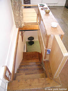 Paris 1 Bedroom - Duplex apartment bedroom photo 10