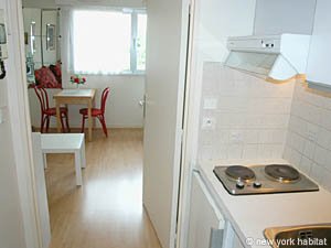 Paris Studiowohnung wohnungsvermietung - k&uuml;che (PA-2558) photo 1 von 2