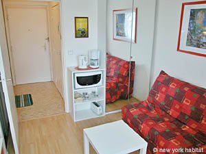 Paris Studiowohnung wohnungsvermietung - wohnzimmer (PA-2558) photo 2 von 6