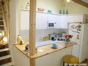 Par&iacute;s 2 Dormitorios - D&uacute;plex alojamiento - cocina (PA-2586) photo 3 de 9