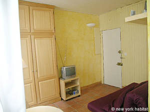 Paris Studio/T1 logements location appartements - s&eacute;jour (PA-2602) photo 5 de 7