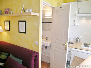 Paris Studio/T1 logements location appartements - s&eacute;jour (PA-2602) photo 7 de 7