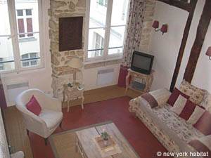 Paris T2 appartement location vacances - chambre (PA-2620) photo 4 sur 4