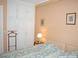 Par&iacute;s 1 Dormitorio apartamento - dormitorio (PA-2634) photo 5 de 6