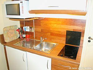 Paris Studio/T1 appartements location vacances - cuisine (PA-2660) photo 3 de 3