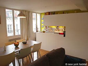 Par&iacute;s 1 Dormitorio alojamiento - sala (PA-2663) photo 5 de 9