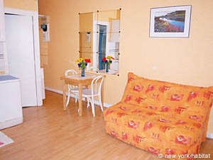Paris Studio accommodation living room photo 22