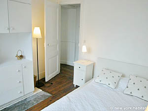 Paris 2 Zimmer wohnungsvermietung - schlafzimmer (PA-2688) photo 3 von 9