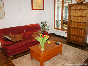 Paris T3 logements location appartements - s&eacute;jour (PA-2695) photo 3 de 6