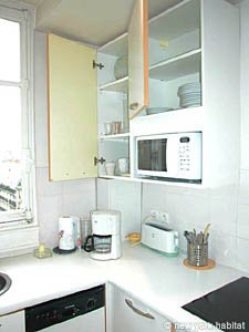 Paris Studio/T1 logements location appartements - cuisine (PA-2724) photo 3 de 3