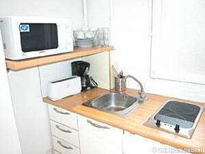 Paris Studio/T1 logements location appartements - cuisine (PA-2727) photo 1 de 1