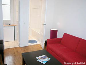 Paris Studio/T1 logements location appartements - s&eacute;jour (PA-2727) photo 1 de 5