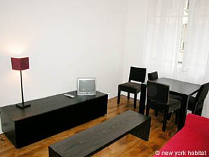 Paris Studio/T1 logements location appartements - s&eacute;jour (PA-2728) photo 3 de 5
