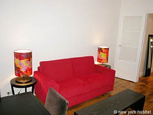 Paris Studio/T1 logements location appartements - s&eacute;jour (PA-2728) photo 1 de 5