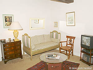 Paris 1 Bedroom accommodation - living room (PA-2745) photo 1 of 7