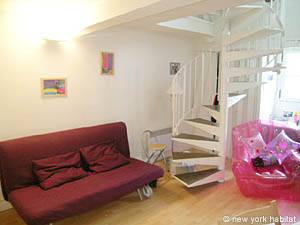 Paris T3 logements location appartements - s&eacute;jour (PA-2753) photo 1 de 7