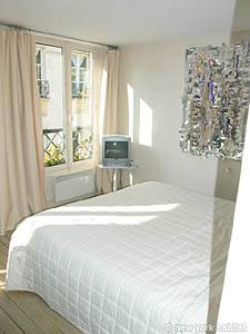 Paris Studio accommodation living room photo 14