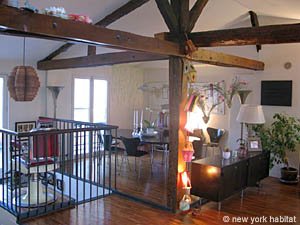 Paris 3 Bedroom - Duplex accommodation - living room (PA-2775) photo 1 of 10