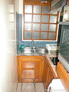Par&iacute;s 1 Dormitorio apartamento cocina photo 14