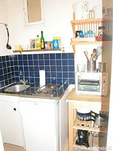 Paris Studio apartment kitchen photo 10