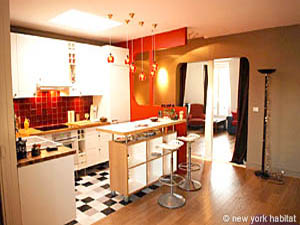 Parigi 1 Camera appartamento - cucina 1 (PA-2818) photo 1 di 4