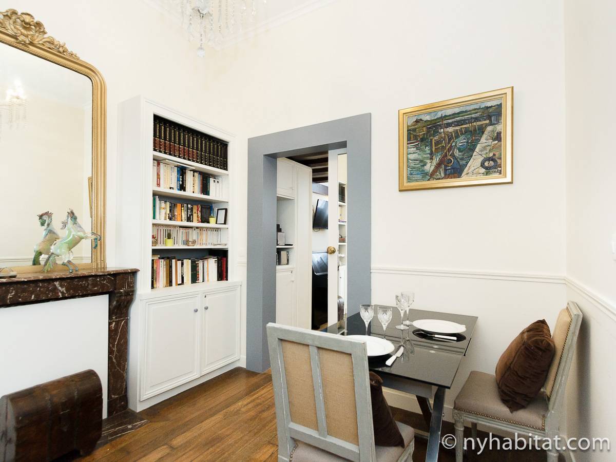 Par&iacute;s 1 Dormitorio apartamento - sala (PA-2821) photo 1 de 4
