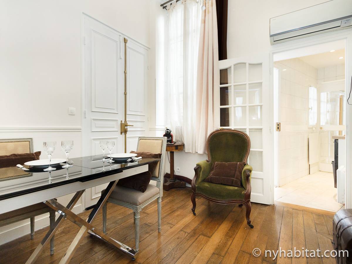 Par&iacute;s 1 Dormitorio apartamento - sala (PA-2821) photo 2 de 4
