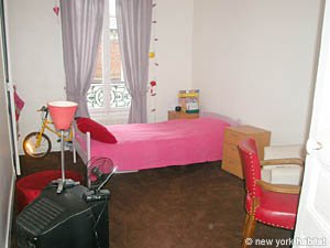 Par&iacute;s 3 Dormitorios alojamiento - dormitorio 2 (PA-2835) photo 1 de 4