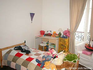 Par&iacute;s 3 Dormitorios alojamiento - dormitorio 3 (PA-2835) photo 1 de 4