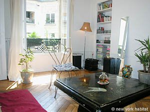 Paris 2 Bedroom accommodation bed breakfast - living room (PA-2840) photo 2 of 6
