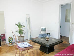 Paris 2 Bedroom accommodation bed breakfast - living room (PA-2840) photo 3 of 6