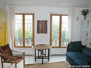 Paris T2 logements location appartements - s&eacute;jour (PA-2868) photo 3 de 12