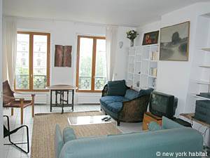Paris T2 logements location appartements - s&eacute;jour (PA-2868) photo 5 de 12