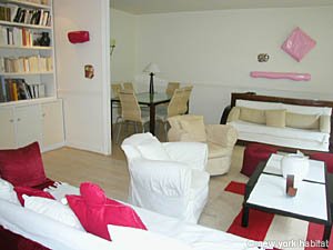 Paris 3 Bedroom accommodation - living room (PA-2884) photo 4 of 13