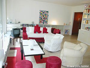 Paris 3 Bedroom accommodation - living room (PA-2884) photo 3 of 13
