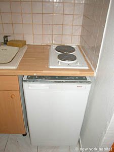 Paris Studio apartment kitchen photo 6