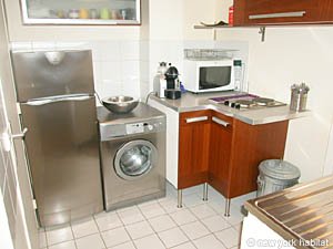 Par&iacute;s 1 Dormitorio apartamento - cocina (PA-2893) photo 3 de 4