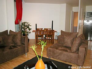 Par&iacute;s 1 Dormitorio apartamento - sala (PA-2893) photo 3 de 8