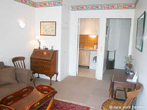 Par&iacute;s 1 Dormitorio alojamiento - sala (PA-2920) photo 3 de 4