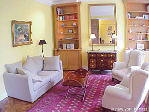 Paris 1 Bedroom accommodation - living room (PA-2923) photo 1 of 13