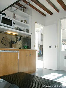 Paris Studiowohnung wohnungsvermietung - k&uuml;che (PA-2924) photo 1 von 2