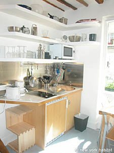 Paris Studio/T1 logements location appartements - cuisine (PA-2925) photo 2 de 3