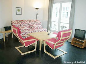 Paris Alcove Studio accommodation living room photo 35