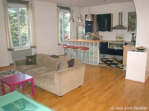 Par&iacute;s 1 Dormitorio alojamiento sala photo 43